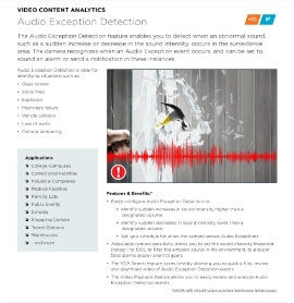 Audio Exception Detection in Weatherford,  TX